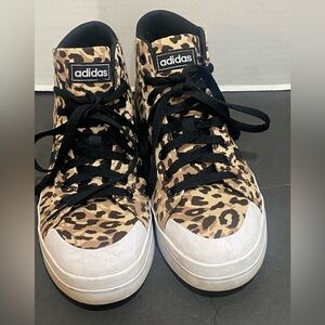 adidas(WMNS) adidas neo Bravada Mid 'Hazy Beige Cardboard Dark Brown